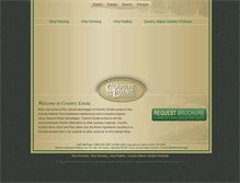 Tablet Screenshot of countryestate.com